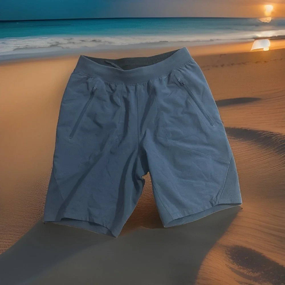 Lululemon Men's Medium/M Casual Dk Gray Shorts VGC